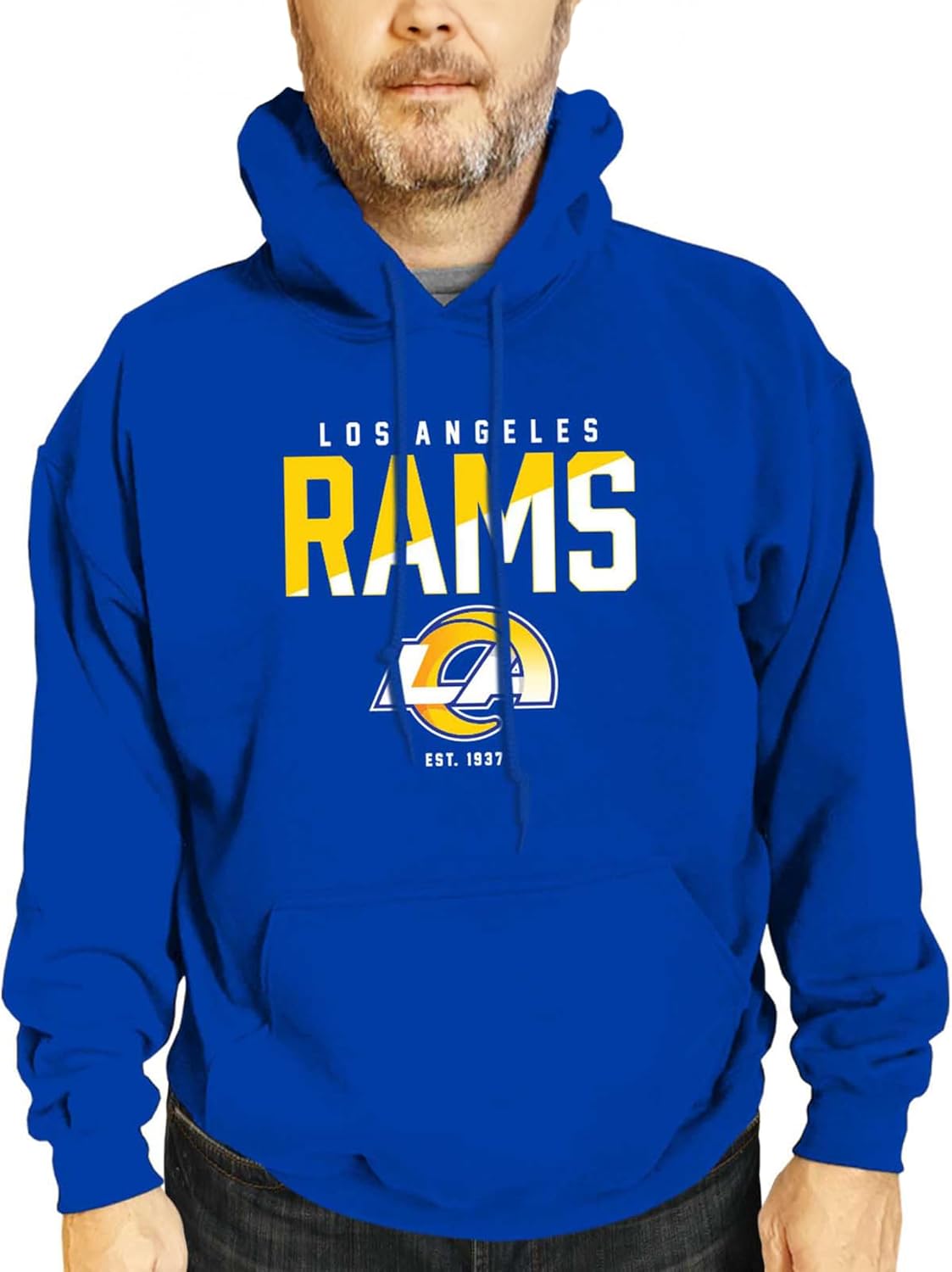 NFL Diagonal Fade Fleece Hooded Sweatshirt for True Fans