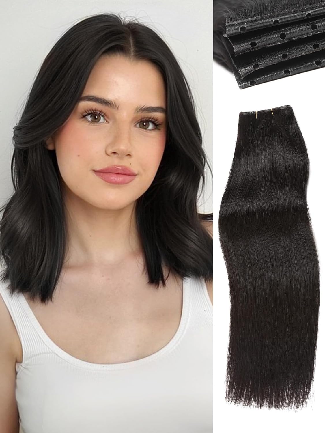 WIGNEE OVO Invisible Human Hair Extensions for Effortless Style