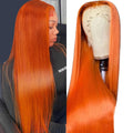 Ginger Lace Front Wigs Human Hair 24inch for Stunning Looks