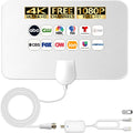 TV Antenna Indoor for Local Channels - 4K HD Amplified HDTV Antenna