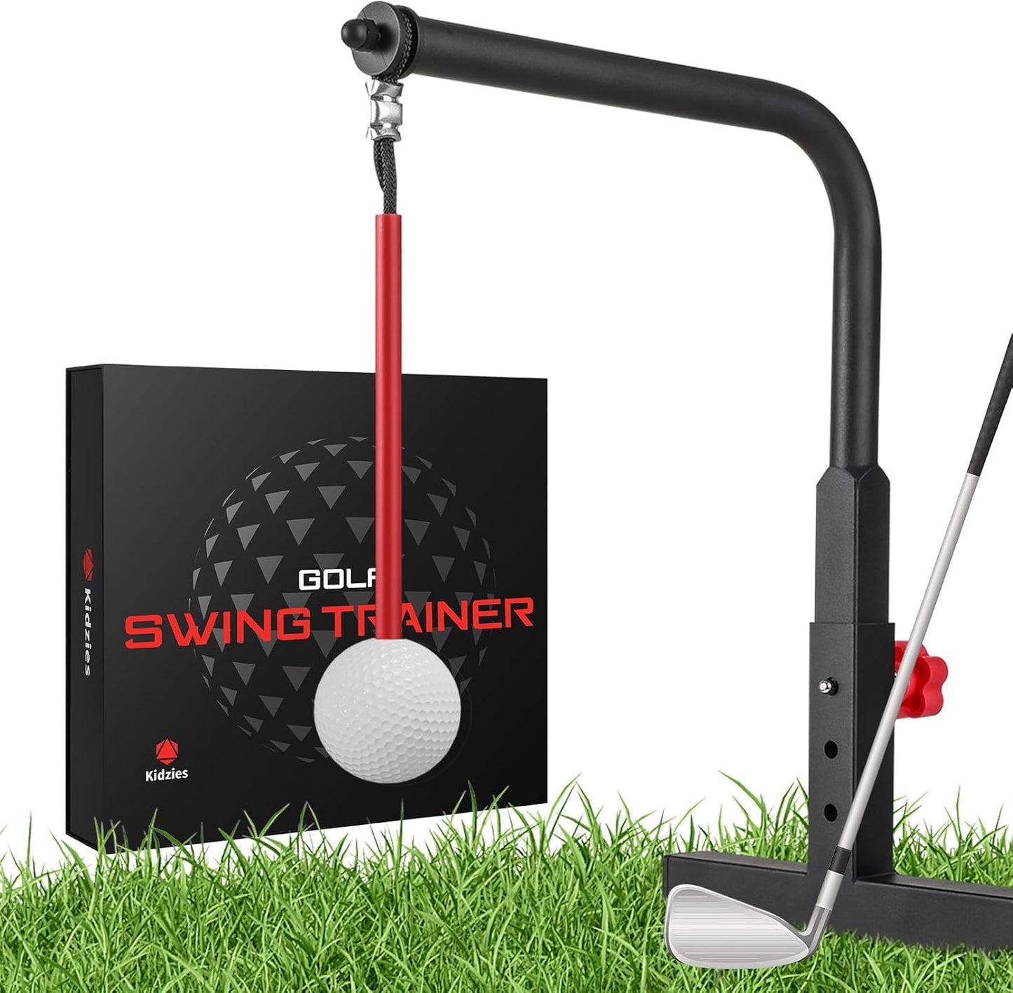 Durable Golf Swing Trainer for Kids - Height Adjustable - Gift Ready