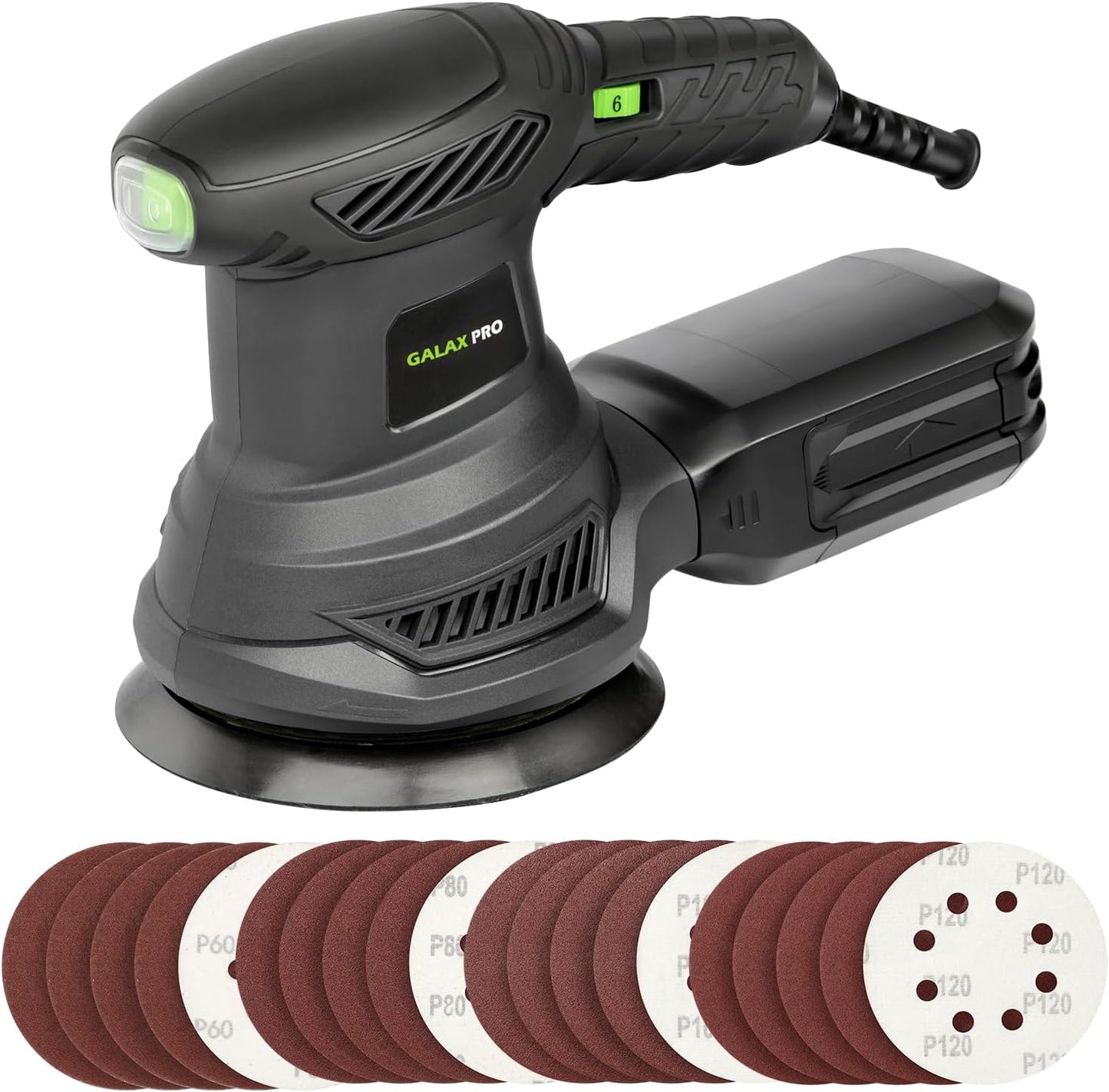 GALAX PRO 2.5A Rotary Orbital Sander for Woodworking Tasks