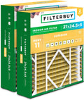 Filterbuy 21x24.5x5 Air Filter MERV 11 - Pet & Allergy Defense