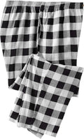 KingSize Men's Big & Tall Flannel Plaid Pajama Pants - Relaxed Comfort