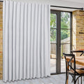 DWCN Patio Sliding Door Curtains Extra Wide Blackout Panel - Room