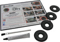 KEF Center Donut Foam 4-Pack Speaker Repair Kit - Replacement Foam