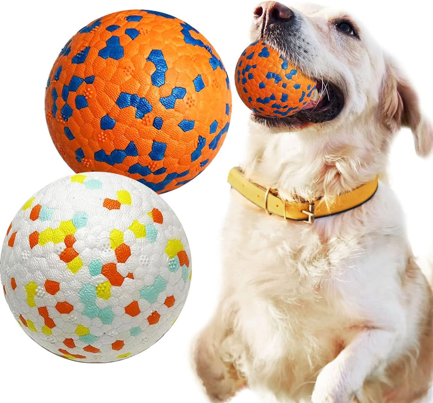 Indestructible Dog Chew Toys - 2 Pack