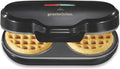 Proctor Silex Double Mini Waffle Maker: Personalized Keto Chaffles & Hashbrowns