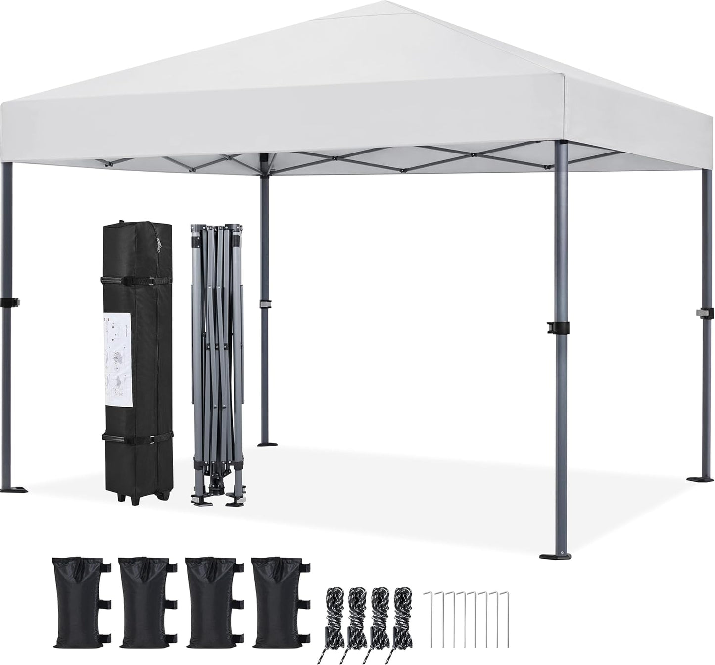 10x10 Instant Portable Canopy Tent for Outdoor Events and Parties