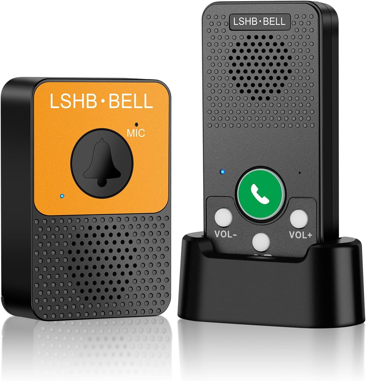 Wireless Hands-Free Doorbell Intercom - Long Range Voice Communication