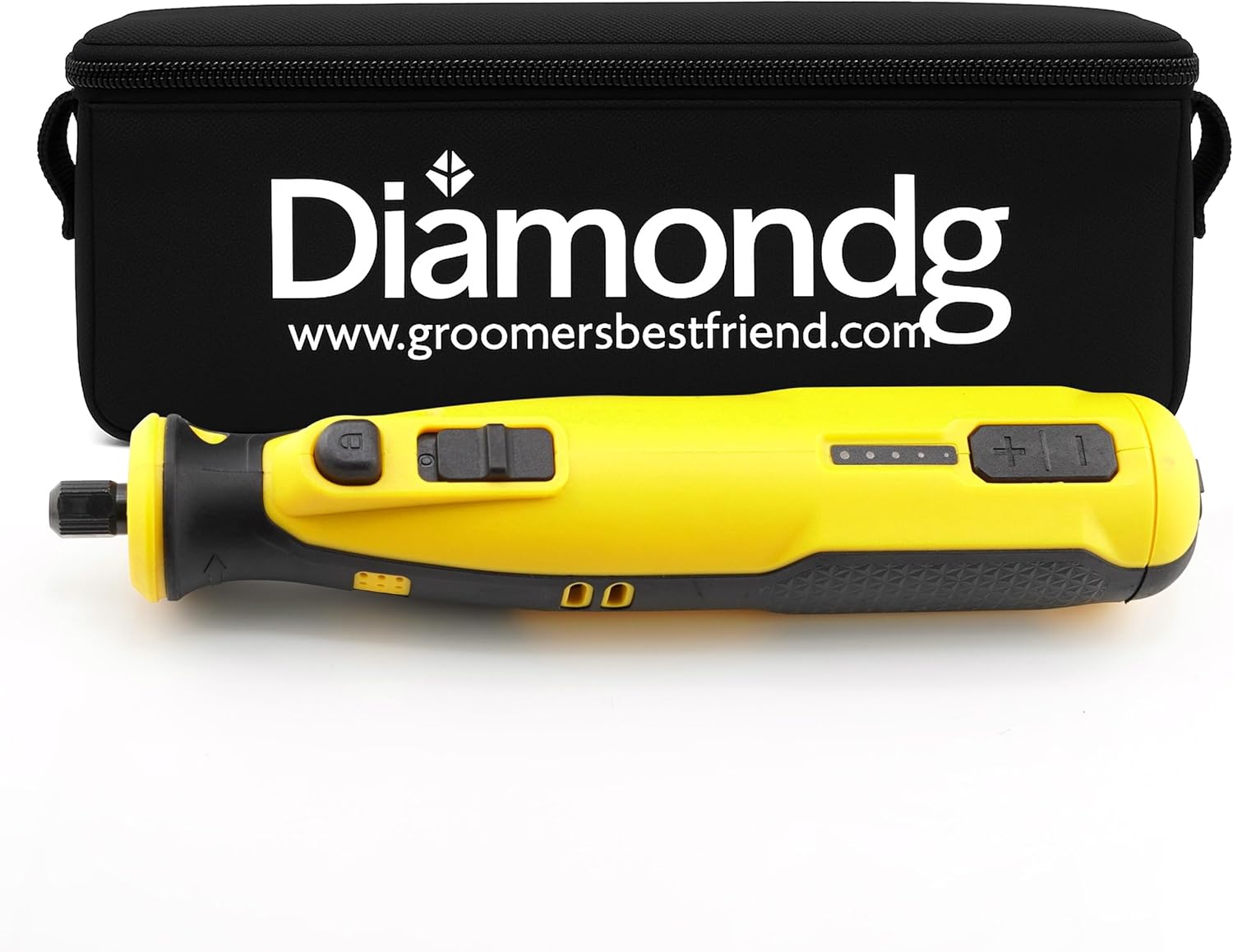 Diamondg Cordless Dog Nail Grinder with LED Tip & Quiet Sound