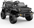 Ride On Truck 12V Electric Jeep for Toddlers - Realistic Driving