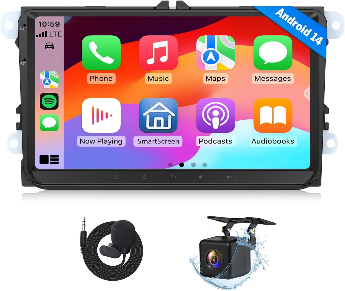 Eonon VWX7 Android 14 Car Stereo for Volkswagen Models