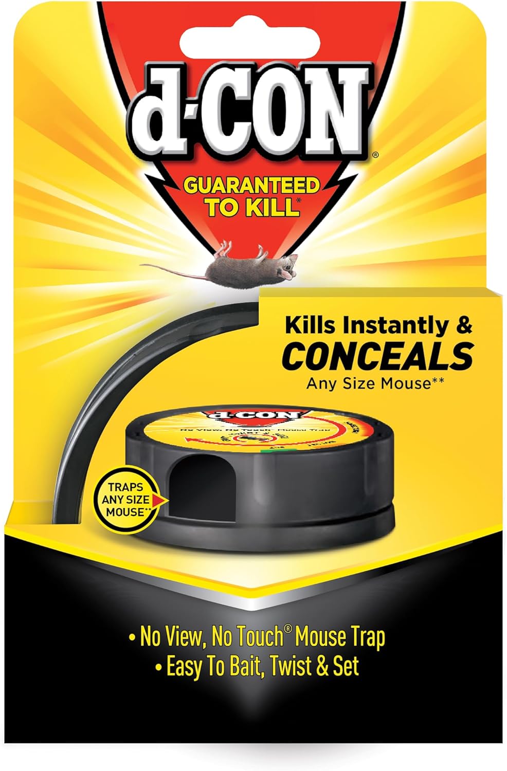 Easy & Effective: d-CON Covered Mouse Trap