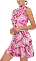 Cucuchy Womens Golf Tennis Dress Sleeveless Athletic Sports Workout