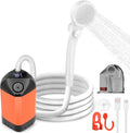 Portable Camp Shower - Low Noise, Rechargeable, Temp Display