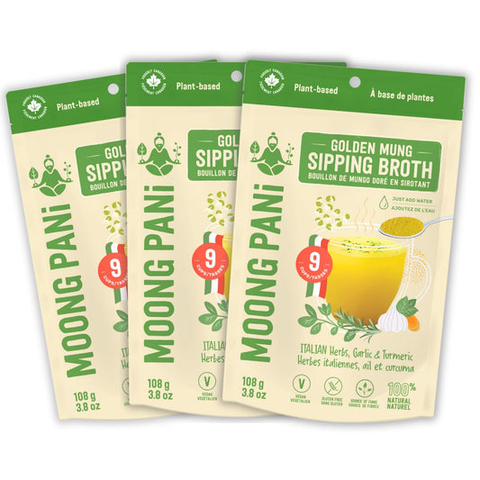 Moong Pani Golden Mung Sipping Broth Powder for Healthy Living