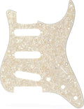 Fender Modern Pickguard Stratocaster 11-Hole - Aged White Moto