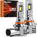 9006/HB4 LED Bulbs 20000lm 600% Brighter 6000k - Mini Size Fog Light