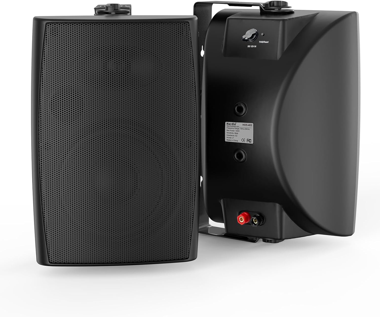 Herdio 4 Inches Outdoor Bluetooth Speakers for Ultimate Sound