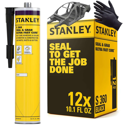 STANLEY S360 Seam Sealer for Automotive, Ultra Fast Cure Sealant