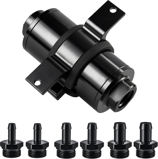 EVIL ENERGY Inline Fuel Filter 10 Micron for Gasoline & Diesel