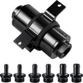 EVIL ENERGY Inline Fuel Filter 100 Micron with Barb Adapters
