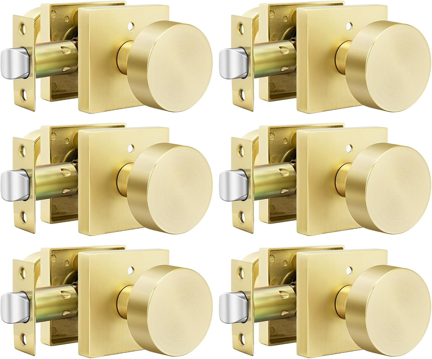 goldenwarm Gold Door Knobs for Stylish Privacy in Your Home