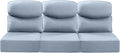 Luxury 24x24x6 Smile Outdoor Sofa Cushions Set of 3 - Memory Foam