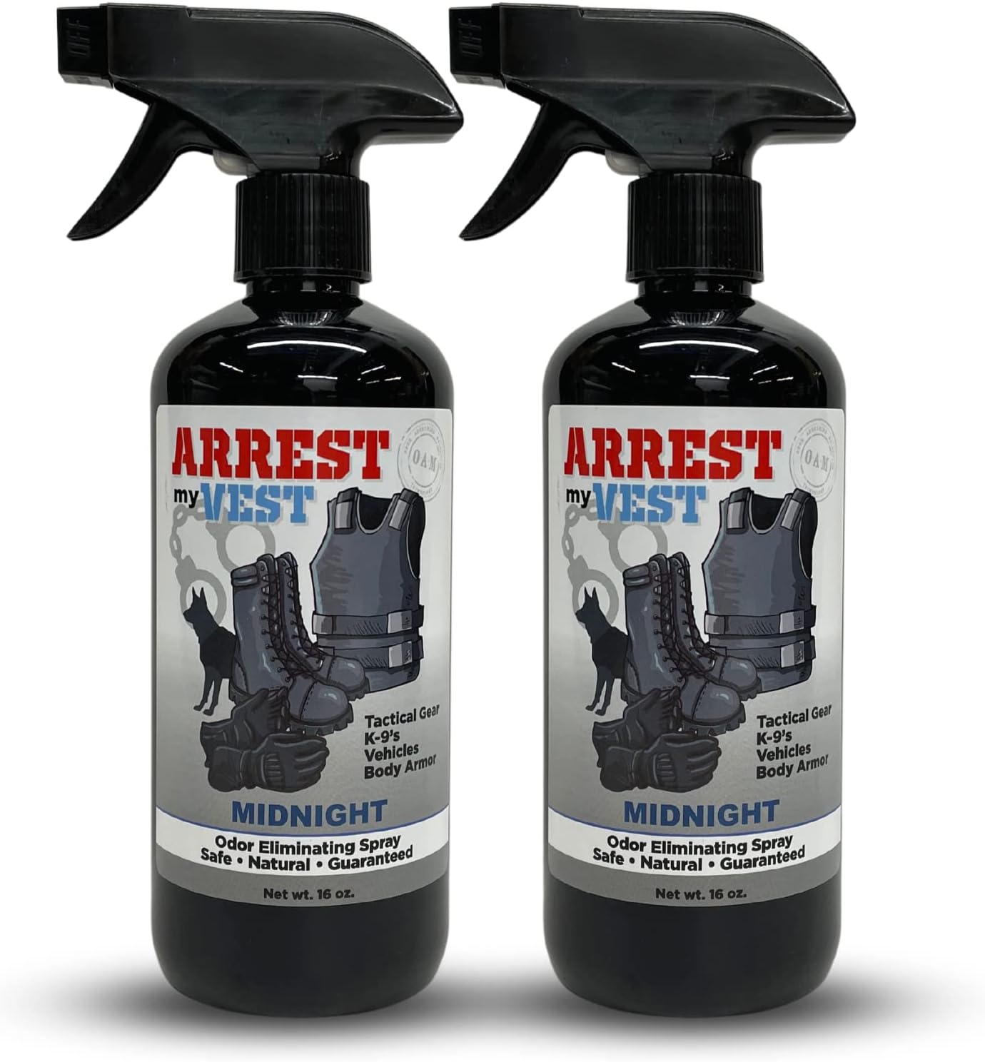 Odor-Free Protection with Arrest My Vest Spray