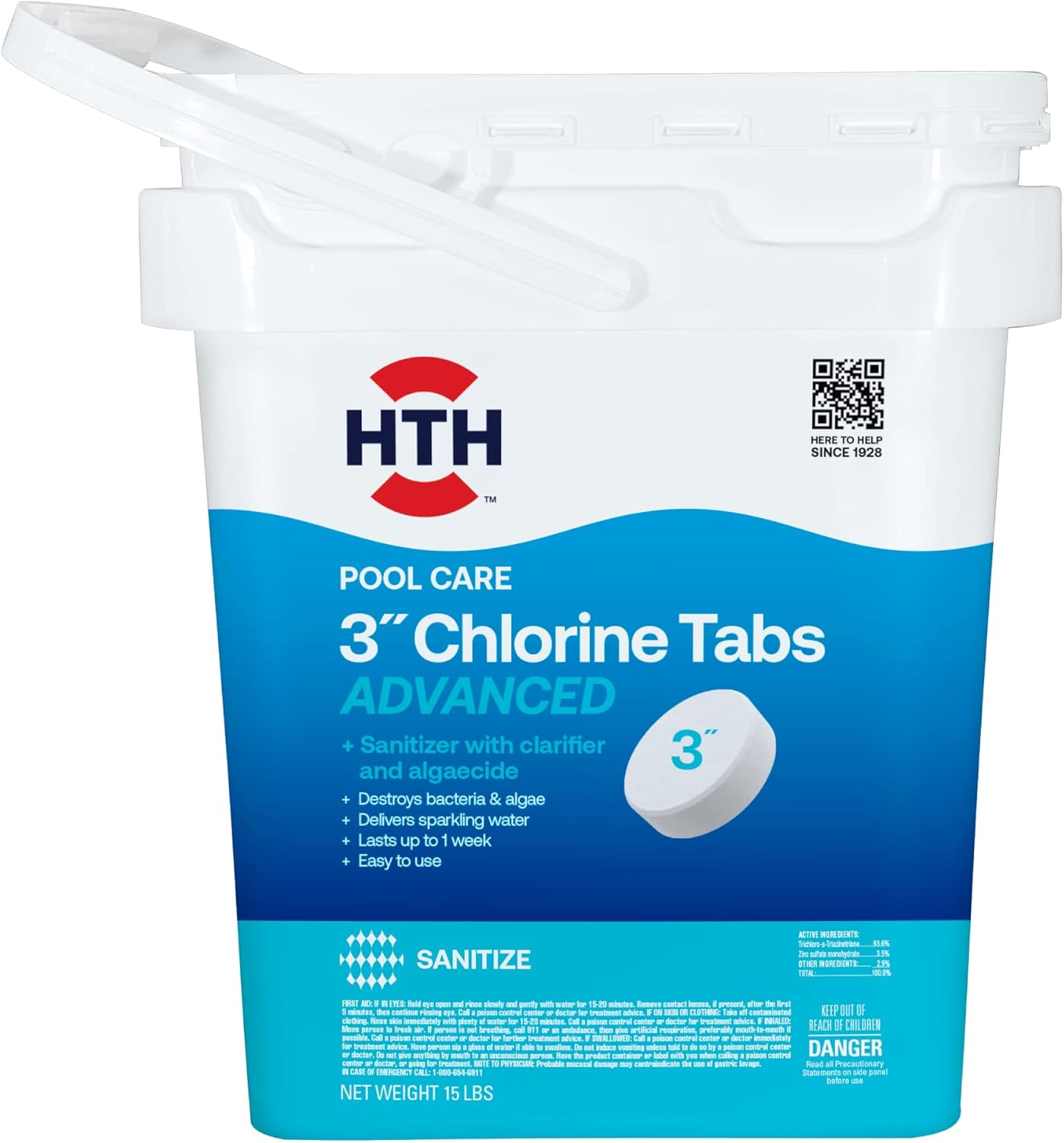 HTH 42054 Swimming Pool Care Super 3in Chlorinating Tablets Review