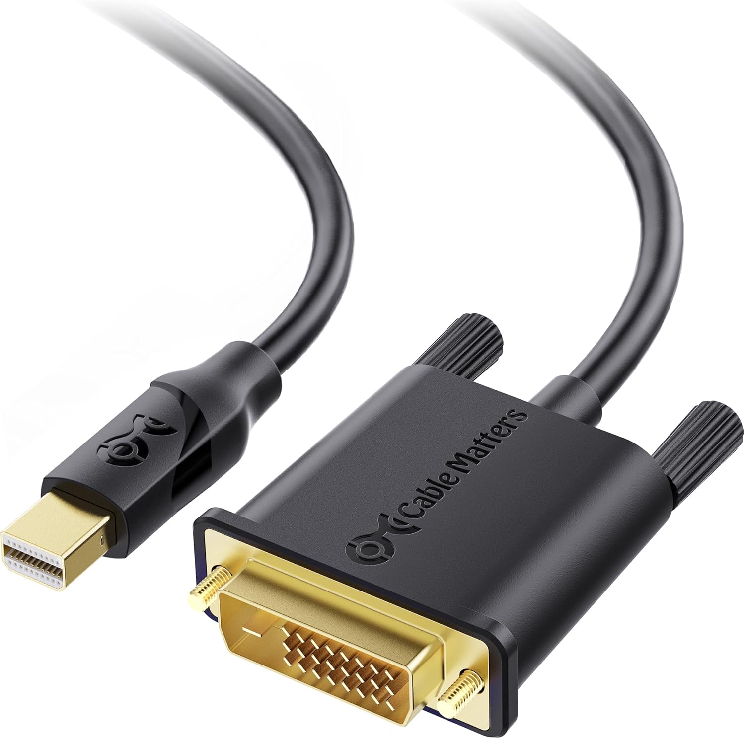 Cable Matters 10ft Mini DisplayPort to DVI Cable - Thunderbolt 2 Compatible