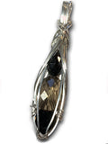 Grounding Crystals Protection Necklace Pendant - Hematite Trio