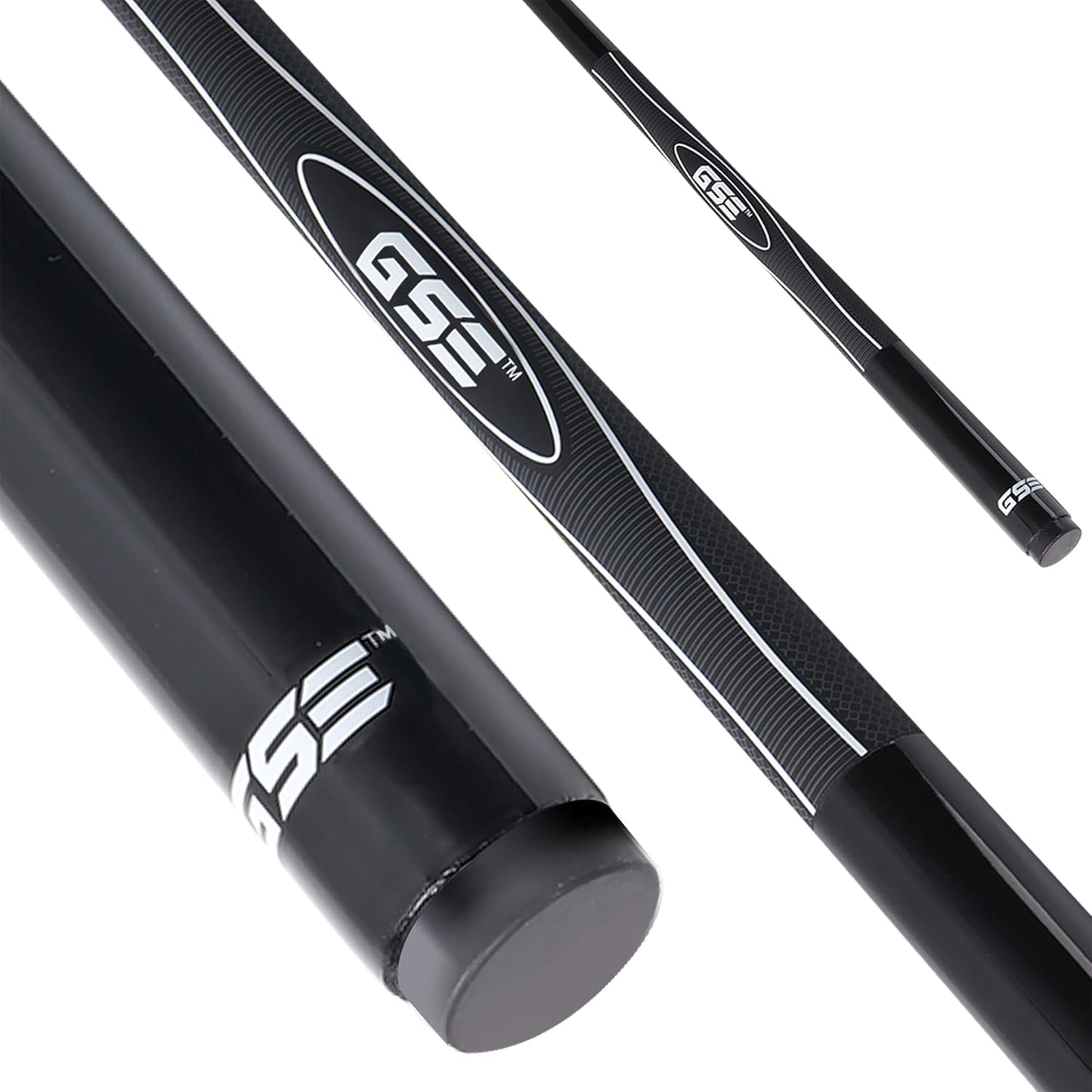 GSE Games & Sports Expert 58in Fiberglass Graphite Pool Cue Stick