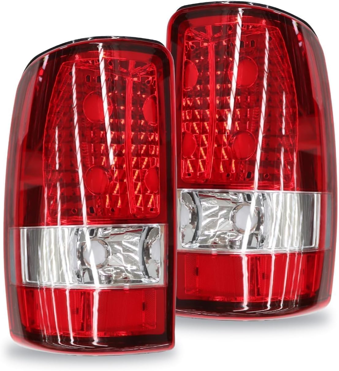 Red Tail Lights Assembly for 2000-2006 Suburban Tahoe Yukon