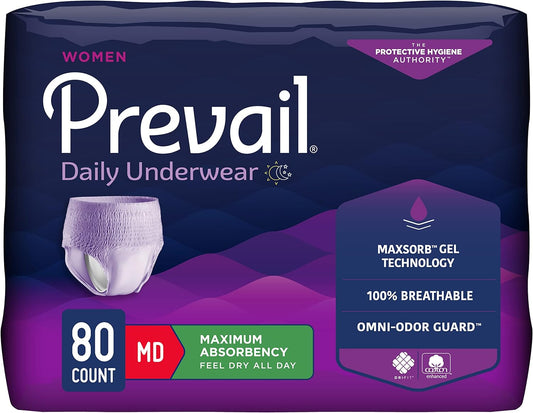 Prevail Proven Pull-Up | Women's Incontinence Protection | Max Absorbency