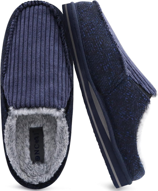 ONCAI Mens Slippers with Arch Support and Memory Foam Comfort