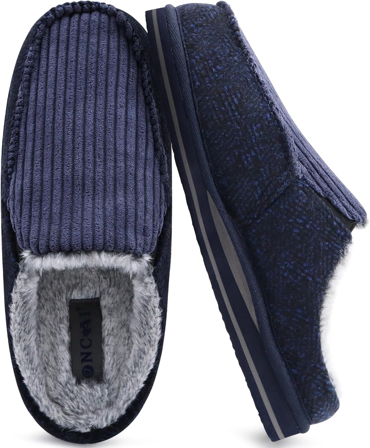 ONCAI Mens Slippers with Arch Support for Ultimate Comfort