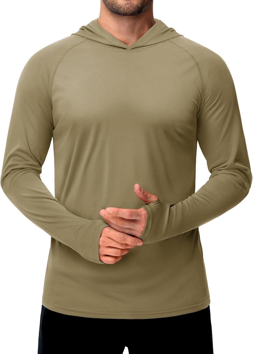 TACVASEN Men's UPF 50+ Sun Hoodie - Lightweight
