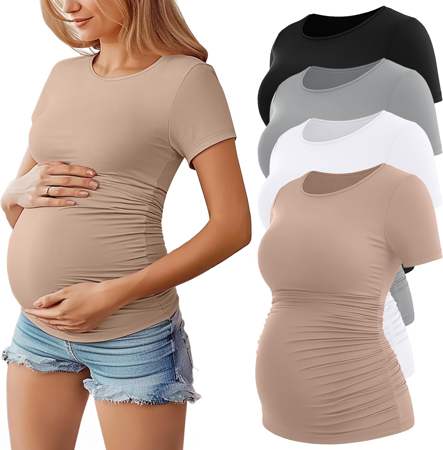 Comfortable and Stylish Maternity Shirts for Every Occasion