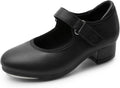 DREAM PAIRS Girls Tap Shoes for Toddlers and Kids - Easy Strap