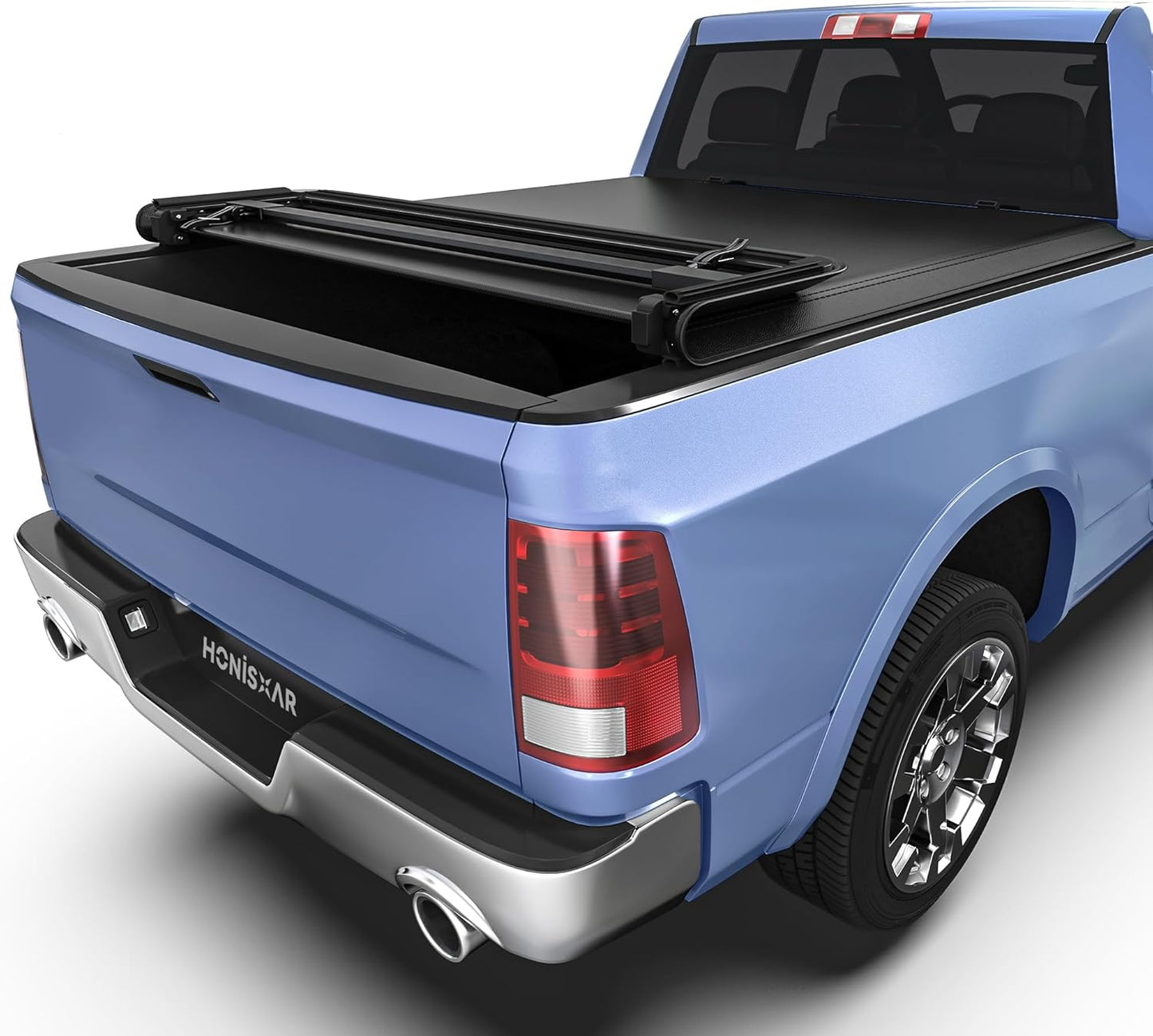 Soft Quad-fold Tonneau Cover for Dodge Ram 1500 2002-2025