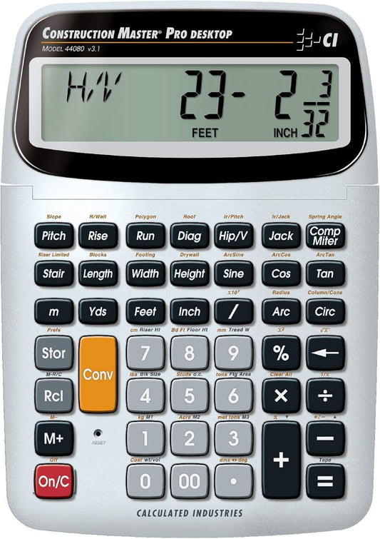 Calculated Industries Construction Master Pro-Desktop Calculator