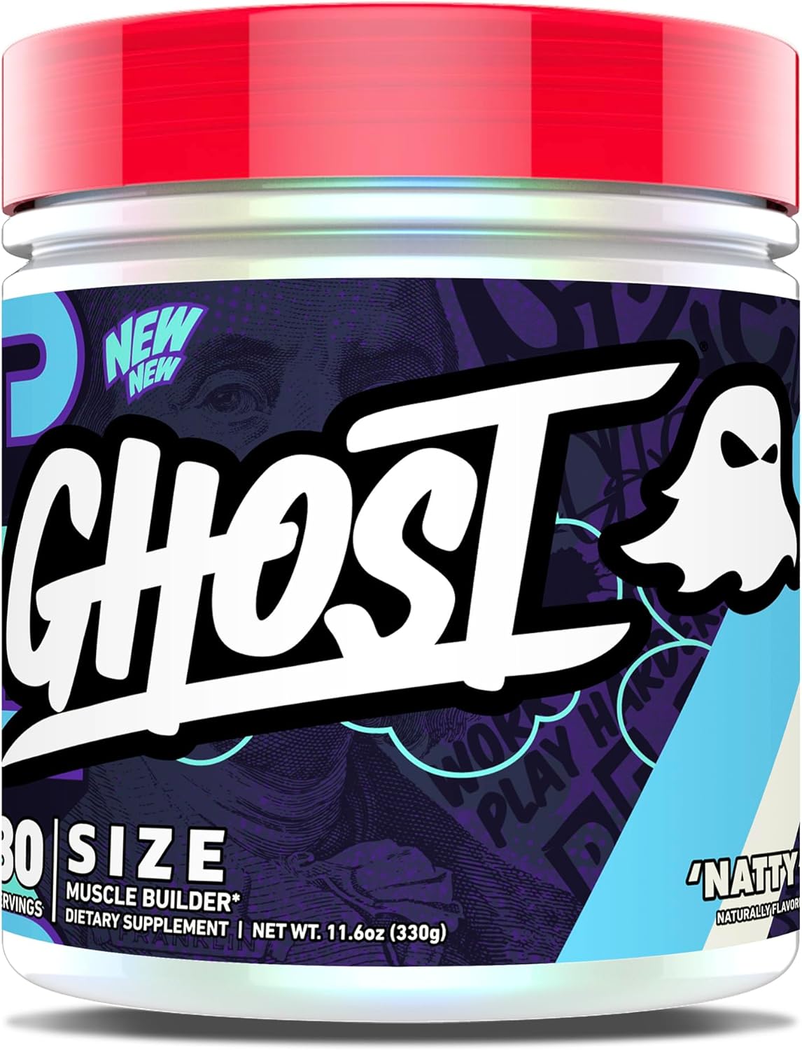 GHOST Size V3 Muscle Builder Supplement for Growth & Strength