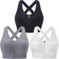Evercute Zip Front Post-Surgery Bra - Easy On/Off Comfort