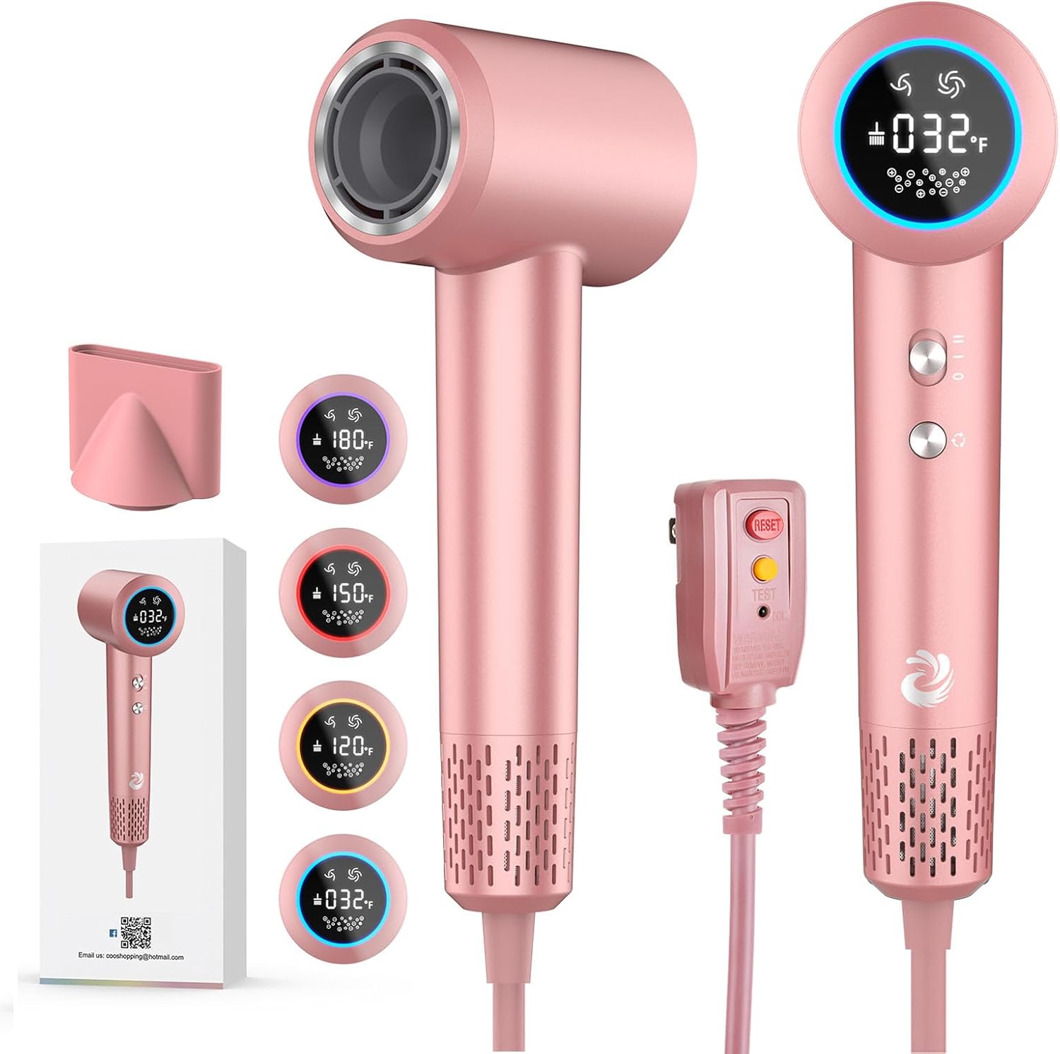 KARFUN Plasma Hair Dryer: Fast Drying with Ionic Technology