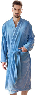 Towel Robe for Men - Ultra-Absorbent Soft Quick Dry Kimono