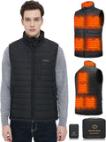 Heated Vest for Men with 7.4V Battery Pack for Ultimate Warmth