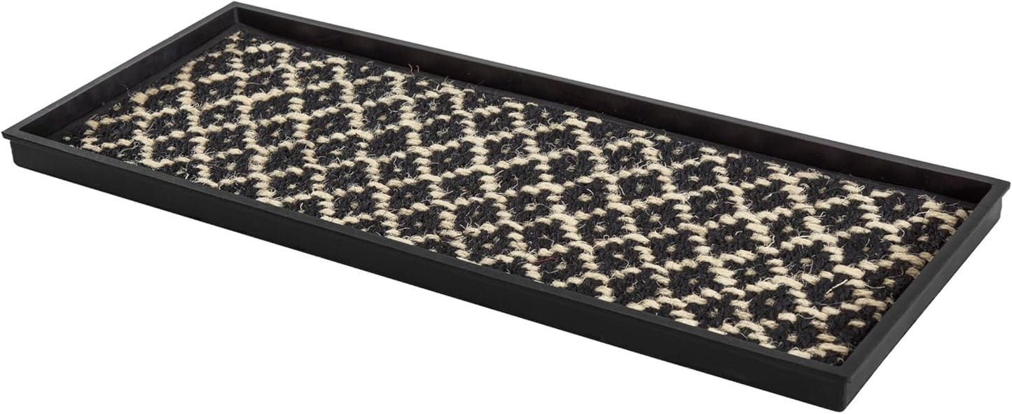 Heavy Duty Waterproof Rubber Shoe Storage Mat for Entryway