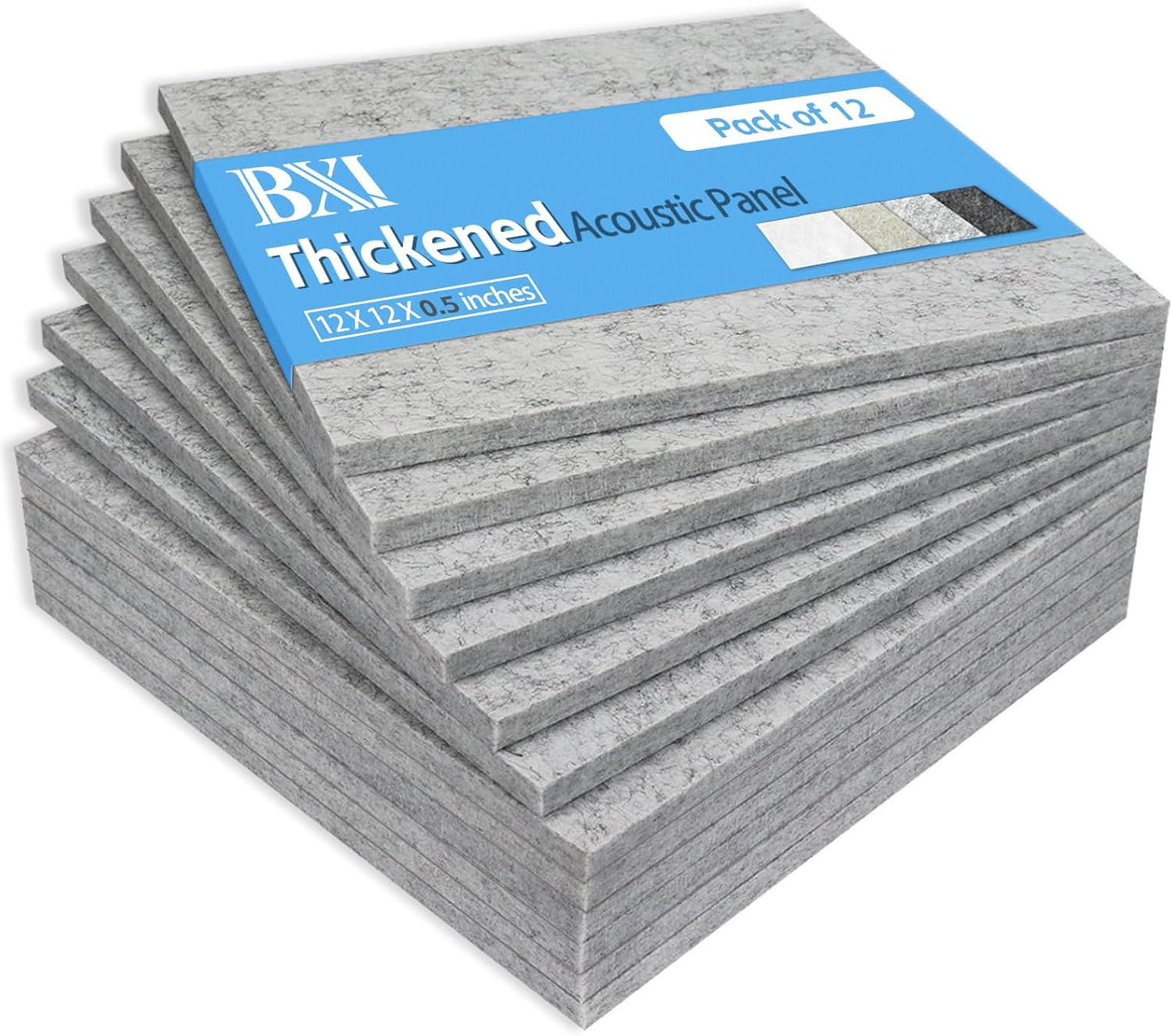 BXI Thickened Sound Absorbing Panels for Echo Noise Reduction